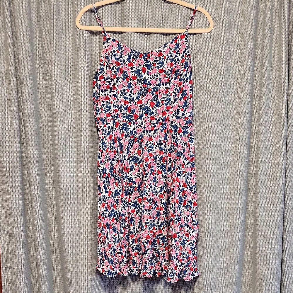 Floral Spaghetti Strap Dress